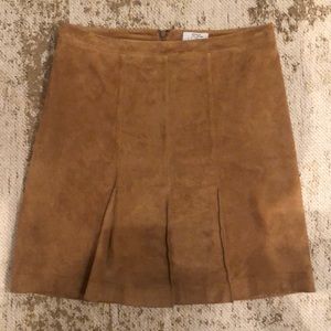 LOFT Suede Skirt